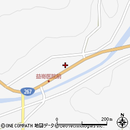 鹿児島県薩摩郡さつま町求名2611周辺の地図