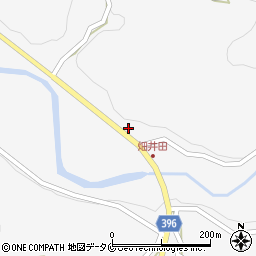 鹿児島県薩摩郡さつま町求名11383周辺の地図