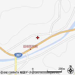 鹿児島県薩摩郡さつま町求名2612周辺の地図