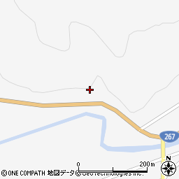 鹿児島県薩摩郡さつま町求名1274周辺の地図