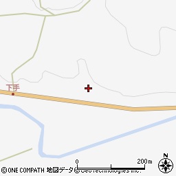 鹿児島県薩摩郡さつま町求名1054周辺の地図