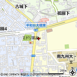 ジョイフル 宮崎霧島店周辺の地図