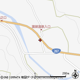 鹿児島県薩摩郡さつま町求名787周辺の地図