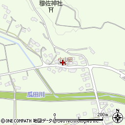 宮崎県宮崎市高岡町小山田2672周辺の地図