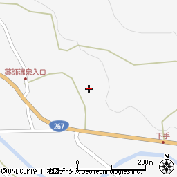 鹿児島県薩摩郡さつま町求名944周辺の地図