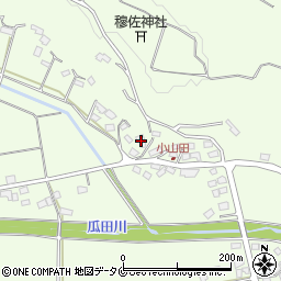 宮崎県宮崎市高岡町小山田2721周辺の地図