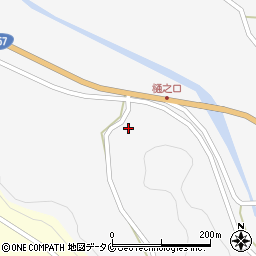 鹿児島県薩摩郡さつま町求名339周辺の地図