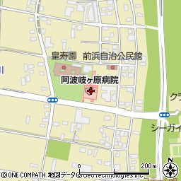 阿波岐ケ原病院周辺の地図