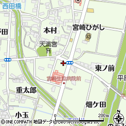 ひまわり薬局　生協病院前店周辺の地図
