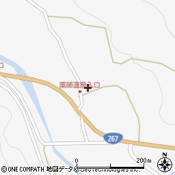 鹿児島県薩摩郡さつま町求名713周辺の地図