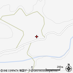 鹿児島県薩摩郡さつま町求名10666周辺の地図