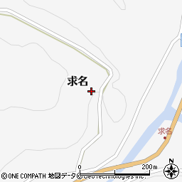 鹿児島県薩摩郡さつま町求名2693周辺の地図