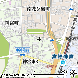 押川ミヤ子舞踊教室周辺の地図