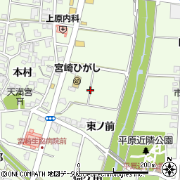 宮崎県宮崎市大島町松ノ木下周辺の地図