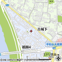 第二祇園ハイツ周辺の地図