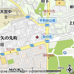 サイクルベースあさひ　宮崎神宮店周辺の地図