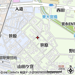 レントオール宮崎周辺の地図
