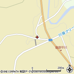 鹿児島県薩摩郡さつま町平川7427周辺の地図