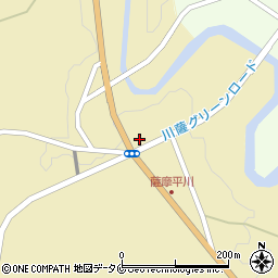 宮之城平川郵便局 ＡＴＭ周辺の地図