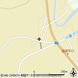鹿児島県薩摩郡さつま町平川7426周辺の地図