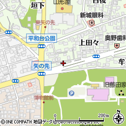 宮崎県宮崎市下北方町牟タ田1197周辺の地図