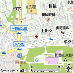 宮崎県宮崎市下北方町上田々943-4周辺の地図