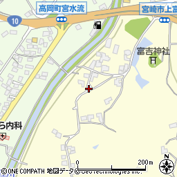 宮崎県宮崎市富吉4833周辺の地図
