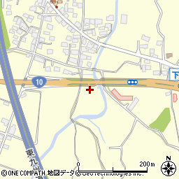 宮崎県宮崎市富吉2617-1周辺の地図