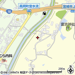 宮崎県宮崎市富吉4824周辺の地図