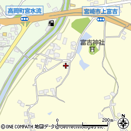 宮崎県宮崎市富吉4849周辺の地図