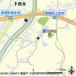 宮崎県宮崎市富吉4863周辺の地図