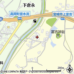 宮崎県宮崎市富吉4868周辺の地図