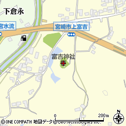 富吉神社周辺の地図