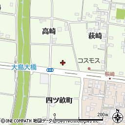 ファミリーマート宮崎大島店周辺の地図