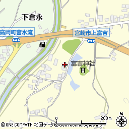 宮崎県宮崎市富吉4895周辺の地図