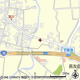宮崎県宮崎市富吉2166周辺の地図
