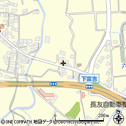 宮崎県宮崎市富吉2162周辺の地図