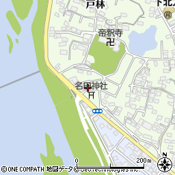 宮崎県宮崎市下北方町（平ノ下）周辺の地図