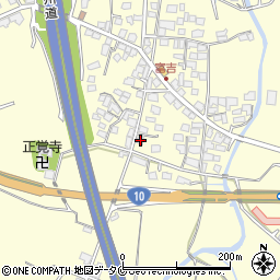 宮崎県宮崎市富吉2579周辺の地図