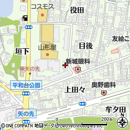ダイアパレス神宮の杜七号館周辺の地図