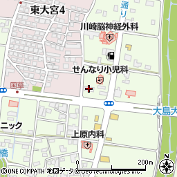 ラビット宮崎大島店周辺の地図