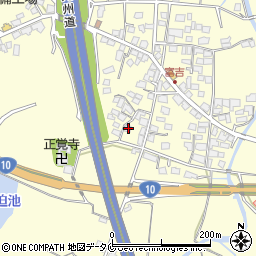 宮崎県宮崎市富吉2549-3周辺の地図