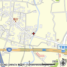 宮崎県宮崎市富吉2612周辺の地図