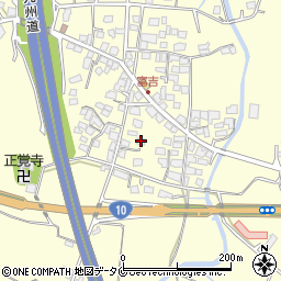宮崎県宮崎市富吉2575周辺の地図