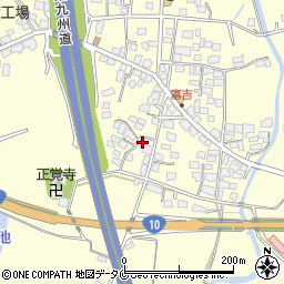 宮崎県宮崎市富吉2552周辺の地図