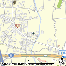 宮崎県宮崎市富吉2602周辺の地図