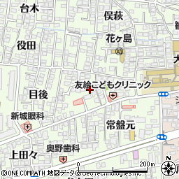 宮崎県宮崎市下北方町島口周辺の地図