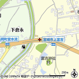 上富吉周辺の地図