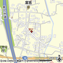 宮崎県宮崎市富吉2323-1周辺の地図