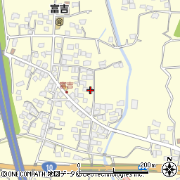 宮崎県宮崎市富吉2321周辺の地図